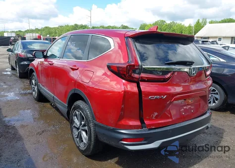 2022 Honda Cr-V Awd Ex from USA, damaged, VIN 2HKRW2H55NH625280
